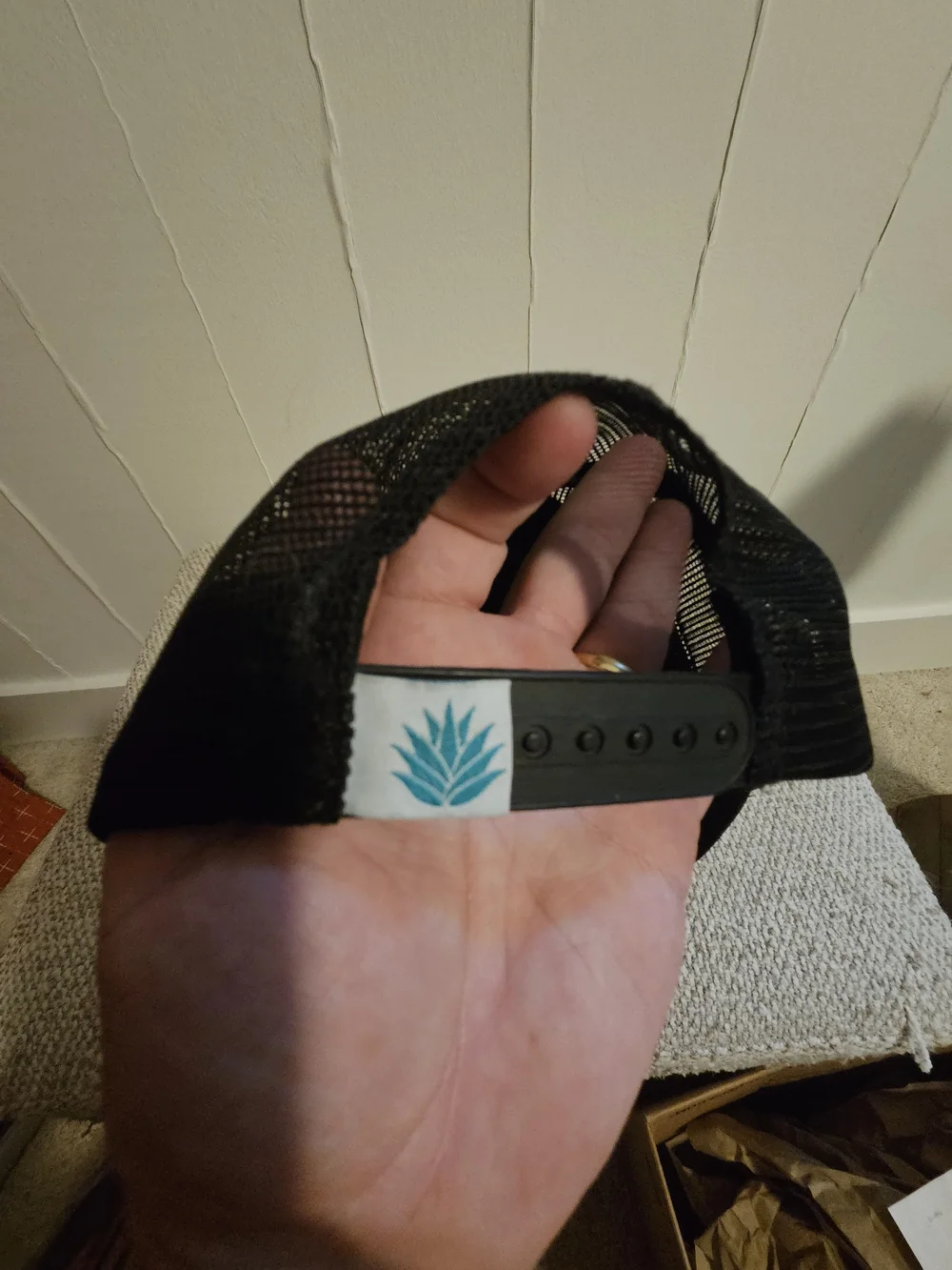 Cowboy Hat Embroidered Black Cap by Sendero Provisions